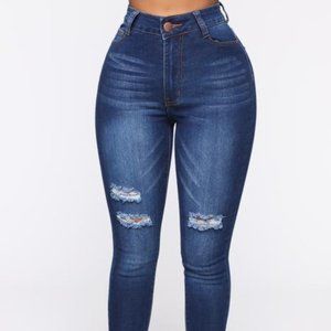 Fashion Nova Skinny  jeans sz 11/12